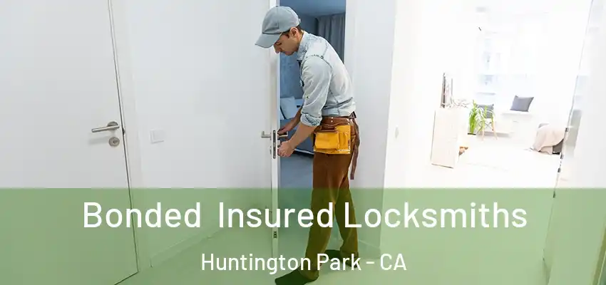 Bonded Insured Locksmiths Huntington Park - CA